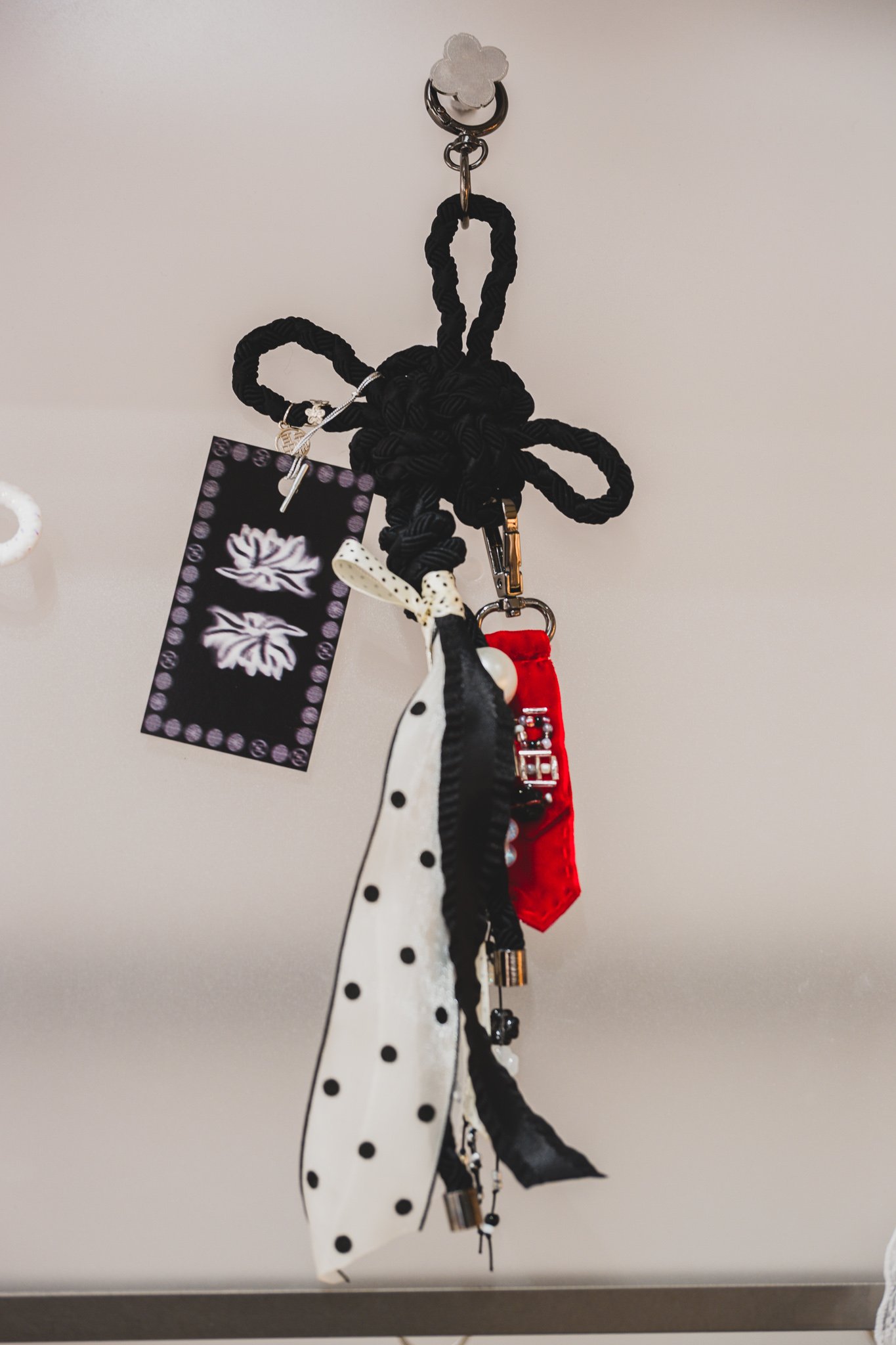 Reworked traditional norigae knot charm